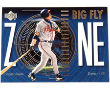 Chipper Jones 2002 Upper Deck "Big Fly Zone" #Z10 ~ Braves, HOF