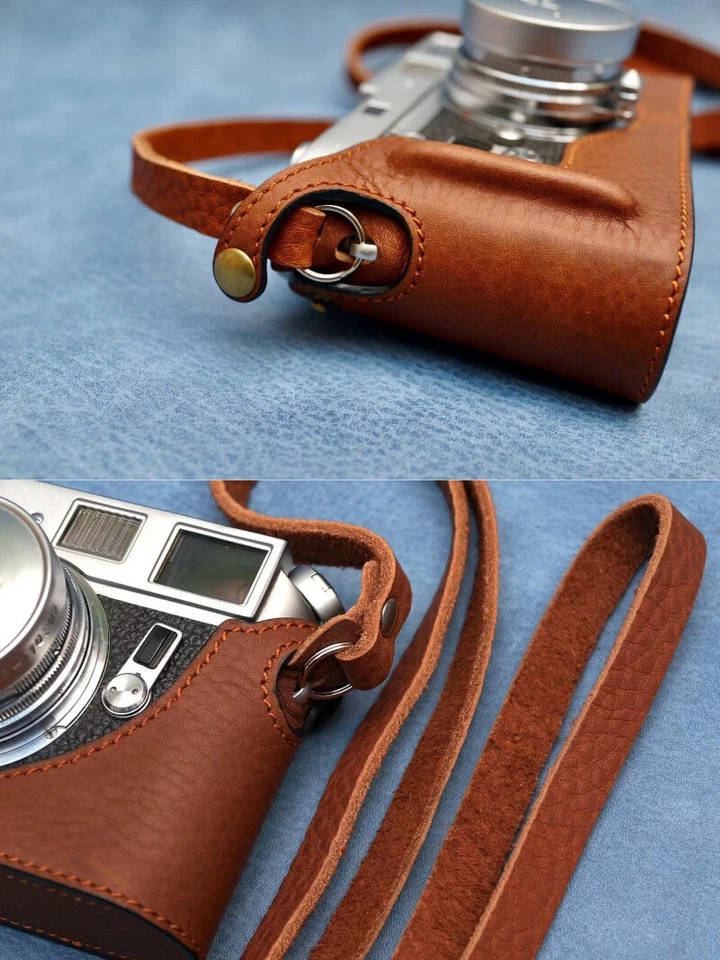 Real Leather Camera Bag Case For Leica M1 M2 M3 M4 M6 M7 M8 M9 M0 M11 D-lux7 SL - Image 2 of 4