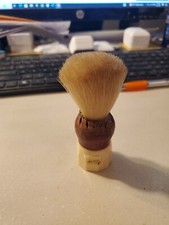 Vintage Stag B 1184 Sterilized Pure Badger Bakelite Handle Shaving Brush USA