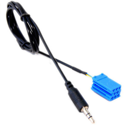 Audio cable Blaupunkt to 3.5MM for Porsche Becker Traffic Pro CR-220 CDR-220