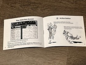 John Elway's Quarterback Instruction Manual Booklet Only Nintendo Nes Authentic