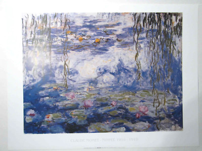 Monet  Ninfee 1916 - 1919 Kunstdruck 60 x 80 cm