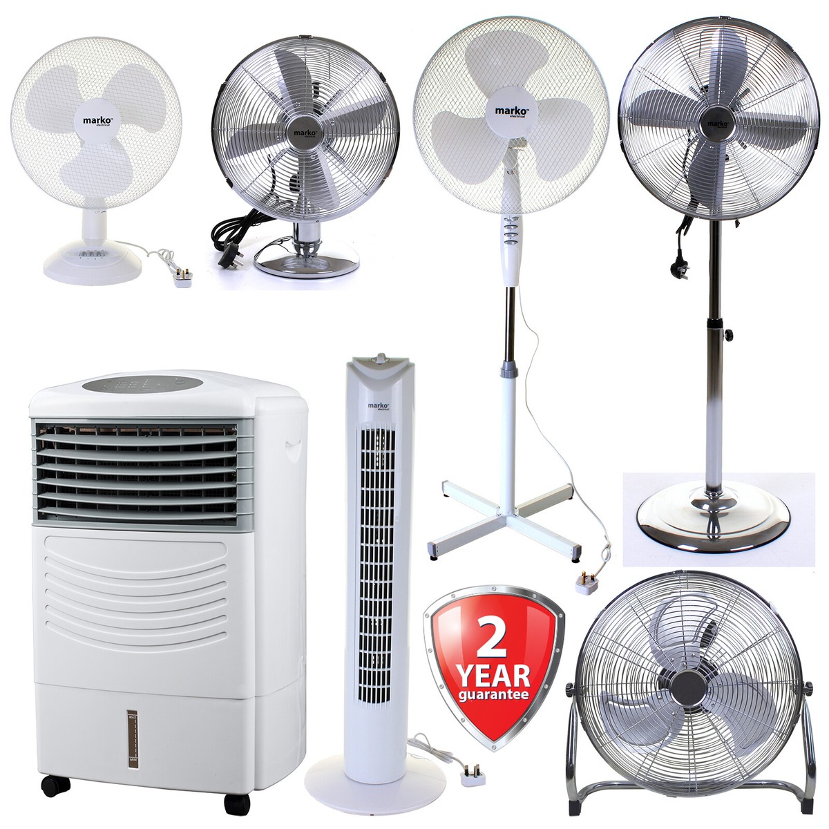 PEDESTAL OSCILLATING STAND FAN DESK FANS ELECTRIC TOWER AIR COOLER HOME  OFFICE