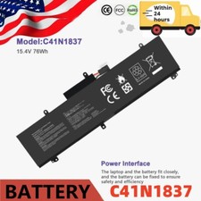 For ASUS ROG Zephyrus S15 GX502LXS-XS79 ROG Zephyrus M15 GU502L C41N1837 Battery