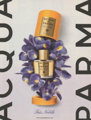 Werbepapier - Advertising Paper - Iris Nobile d'Acqua di Parma 
