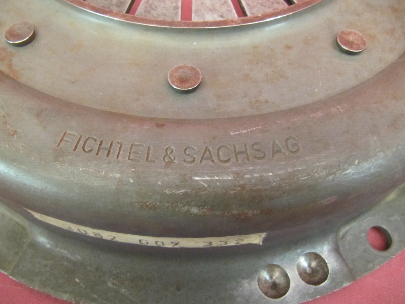 NOS BMW 2800 3.0 CS Si CSi Clutch Pressure Plate and Disc F&S German