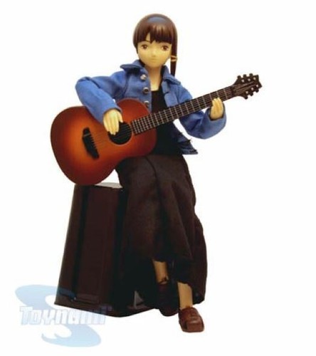 SERIAL EXPERIMENTS LAIN GUITAR OUTFIT DOLL ACTION FIGURE LIMITED EDITION NEW U.S - Picture 2 of 8