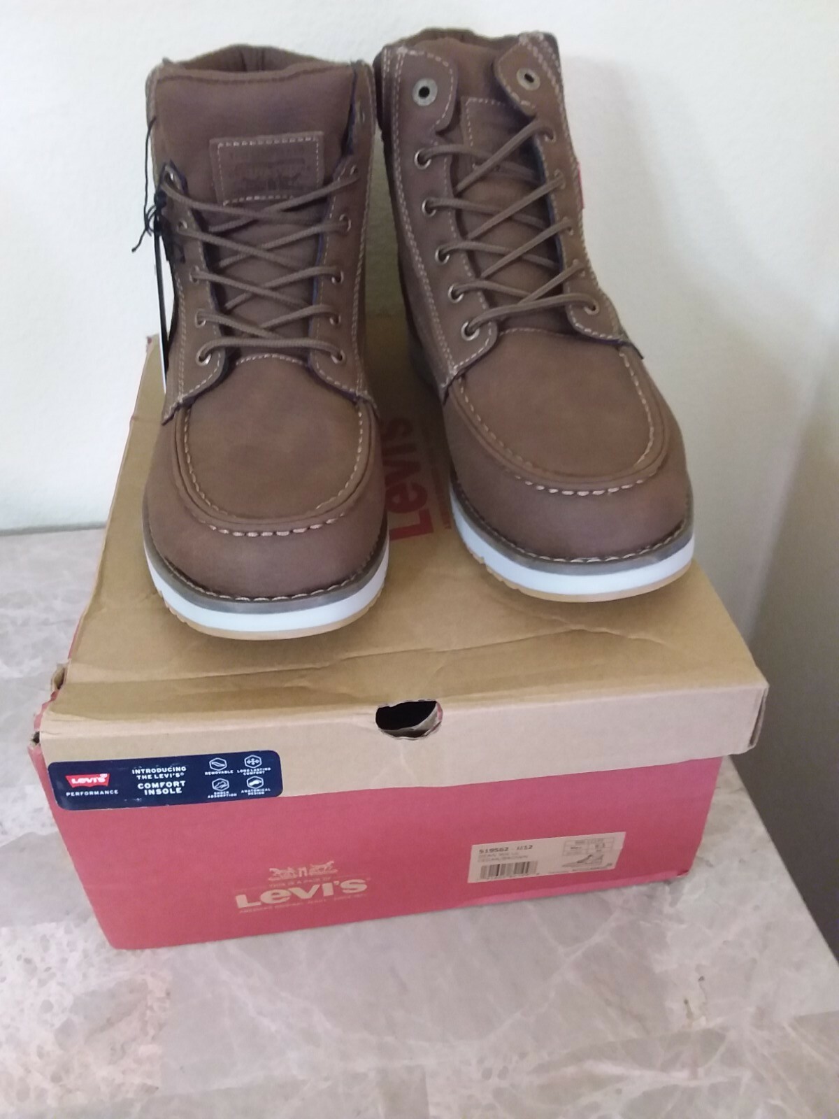 Mens Dean Boots Cedar/Brown Color 