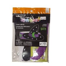 CREATOLOGY, HALLOWEEN CROWN CRAFT KIT 6 