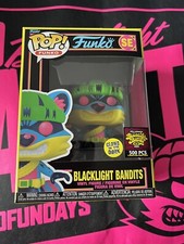Funko Pop! SDCC Official Funko Fundays 2022 Blacklight Bandits GITD LE 500 NEW