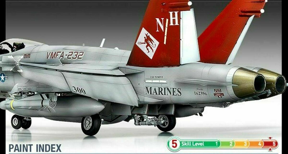 1/32 アカデミー USMC F/A-18A+ RED DEVILS ACADEMY 1/32 SCALE USMC F/A-18A+ 