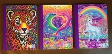 NEW Glitter Lisa Frank Composition Book - Hunter Tiger Dolphins Unicorn Rainbow