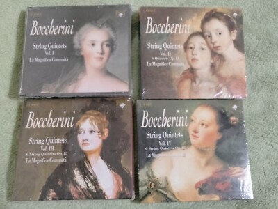 8 CD Box Set Boccherini: String Quintets Vol. 1 , 2, 3, & 4 Brilliant Classics