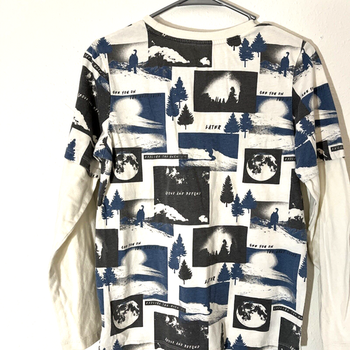 Art Class T-Shirt Unisex Long Sleeve Youth Graphics Size L 12/14 - Picture 3 of 4