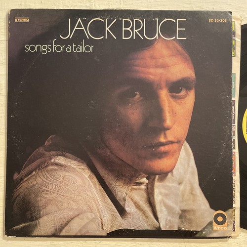 Jack Bruce Songs For A Tailor LP ATCO Rare Club Edition 1969 Cream + Inner M-!!! - Picture 2 of 6