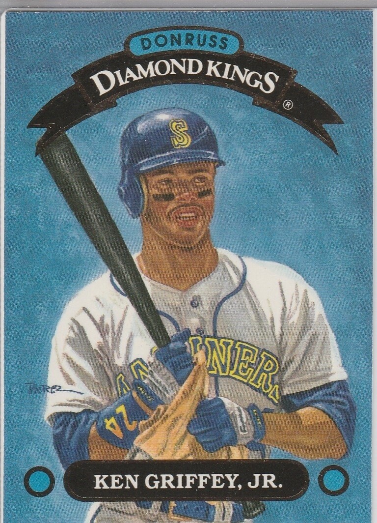 KEN GRIFFEY JR. 1992 Donruss DIAMOND KINGS INSERT BASEBALL