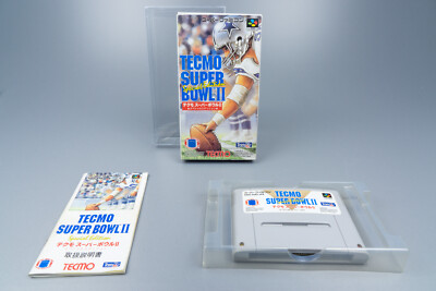 Super Famicom *Tecmo Super Bowl II Special Edition* SFC OVP mit Anleitung NTSC-J