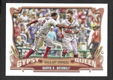 2015 Topps Gypsy Queen Walk Off Winners #GWO15 Bryce Harper Washington Nationals
