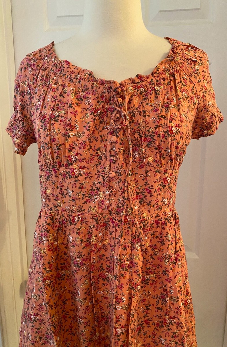 knee length dresses for ladies Lyra Peasant Mini Dress  Lo Tide Clothing Co