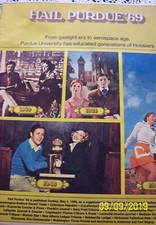 Purdue University 150th Anniversary Book - HAIL PURDUE'69