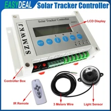 LCD Dual Axis Solar Tracker Controller DIY Automatic Solar Panel Tracking System