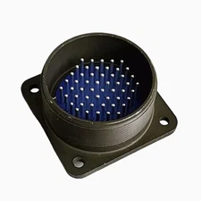 LOT OF 2 - Amphenol Industrial 97-3102A32-414P 52-Pin Male Military Connector