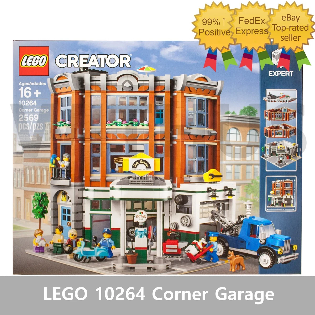 Corner garage sales lego set