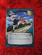 Naruto (Quest for Power): Sasuke Retrieval Team 234 Gold Text 1st Edition