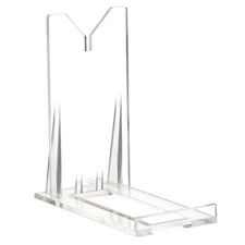 5-Pack 3" Two Part Adjustable Acrylic Display Stand Easels for Minerals Fossils
