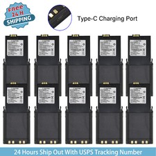 10PC Type-C Battery For Motorola PMNN4547 PMNN4547A NNTN7035A NNTN7037A Radios