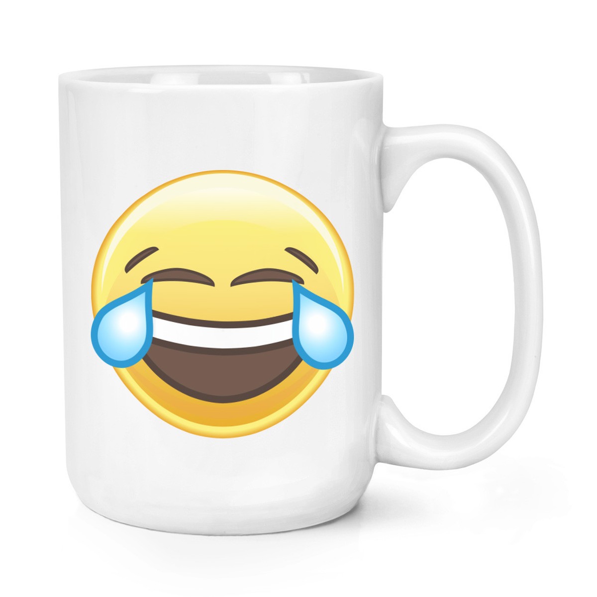 Lachende Weinendes Emoji 426ml Groß Becher Tasse