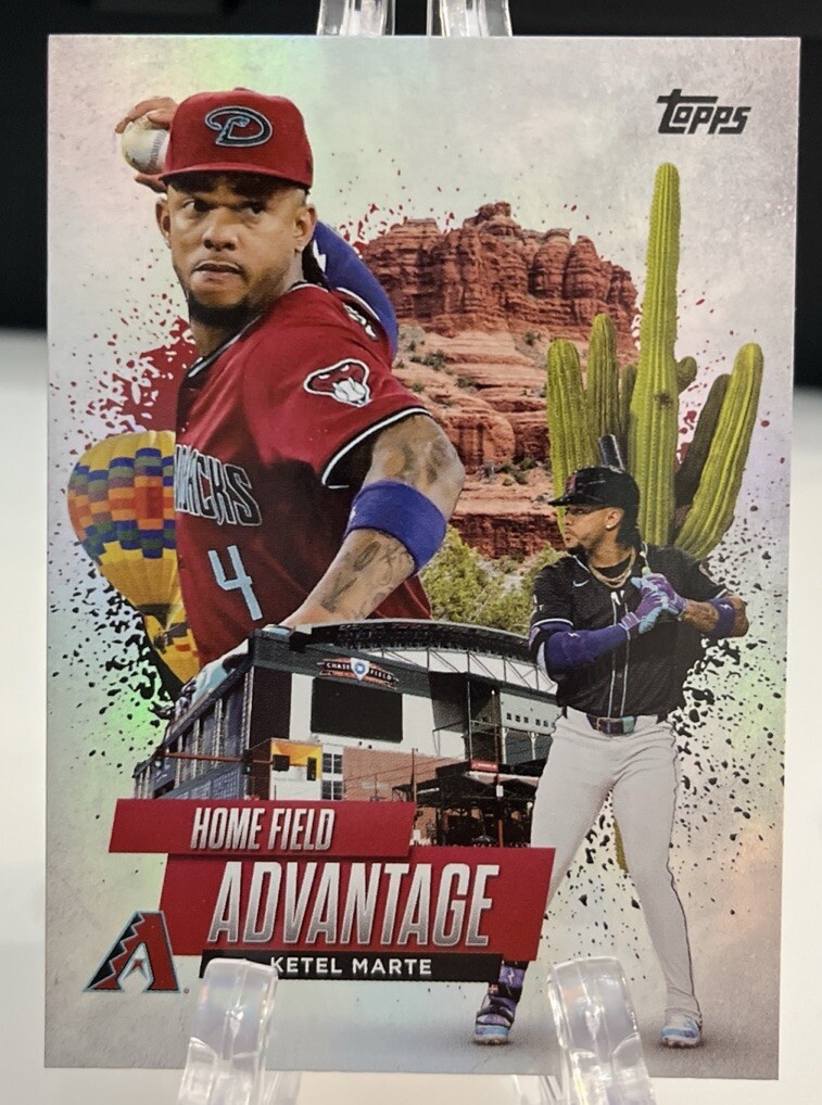 2025 Topps Series 1 #HA-20 Ketel Marte Home Field Advantage Case Hit SSP