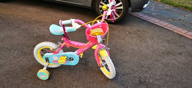 peppa pig bike ebay