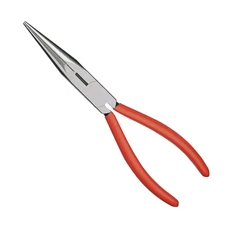 rebelFIN - 8" inch Fisherman's Long Nose FISHING PLIERS - with sheath