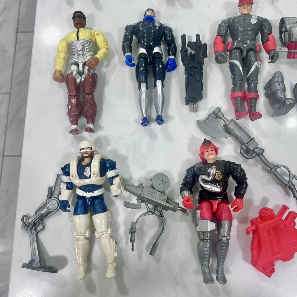 Cops N Crooks C.O.P.S. Lote de figuras de acción y accesorios vintage Hasbro años 80 Foto 3 de 4