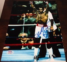 Sugar Ray Leonard Legendary Boxing Champion Signed 8x10 Photo PSA RARE D
