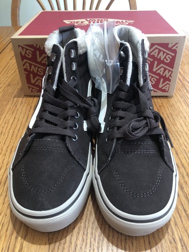 Vans Filmore Hi Suede Sherpa Chocolate – wasserabweisend behandelt Damengröße 9,5 - Bild 2 von 7