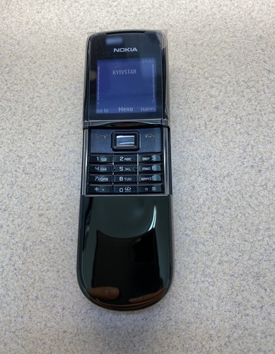 Nokia 8800 Sirocco Black  Unlocked Mobile Phone Original