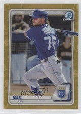 2020 Bowman Draft Chrome Gold Refractor 47/50 Kyle Isbel #BD-182 pe8