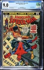 AMAZING SPIDER-MAN #123 CGC 9.0 OWW VF/NM Marvel Comics 1973 Luke Cage Romita v1
