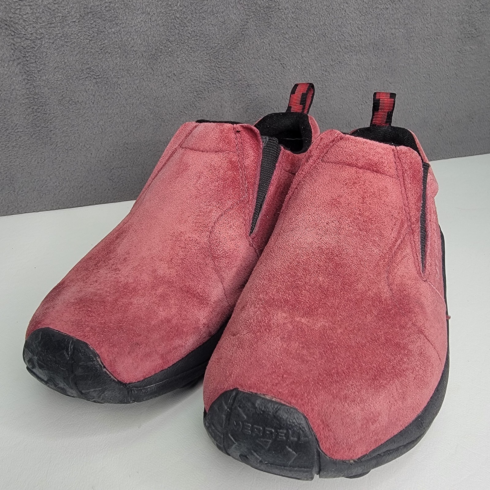 Scarpe Merrell Jungle Moc donna taglia 7 5 scamosciate slip on comode da passeggio