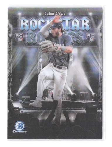 2025 Bowman Dylan Crews Rockstar Rookies RC RR-15 Rookie Card Nationals