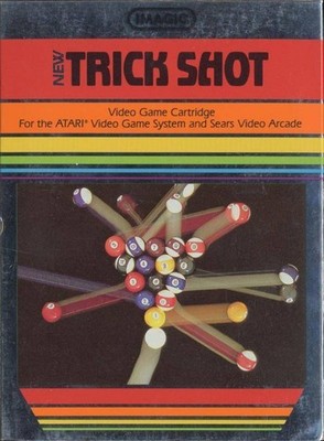 Atari 2600 Spiel - Trick Shot #Textlabel V1 mit OVP