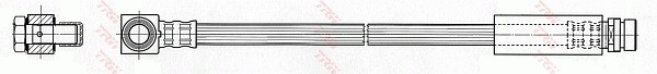 BRAKE HOSE PHD273 FOR FORD MONDEO/Mk/II/Turnier/Clipper/Rural/� RKB 1.8L 4cyl