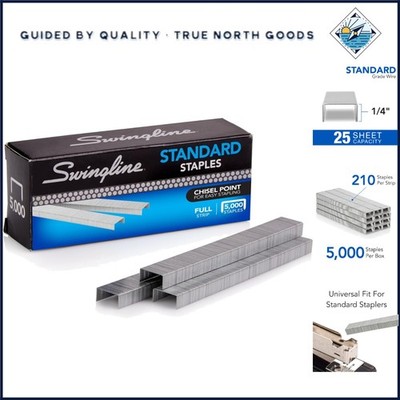 Versatile 5000 Count Staples, Designed for Smooth Workflow and Easy Refills