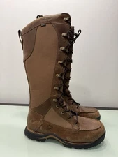 Danner Men's Sharptail Snake 17" Leather Nylon WP Side-Zip Boots Size 14 D