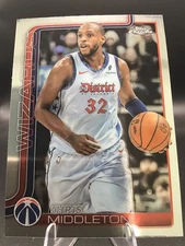 2025-26 Topps Chrome Basketball #204 Khris Middleton, Washington Wizards
