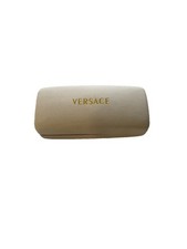 Versace Hard Shell Glasses Eyeglasses Sunglasses Case Clamshell White