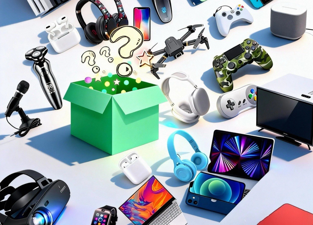 Mystery Box , Consumer Electronics , Surprise Gifts LOT! 5 - 20 Items All NEW