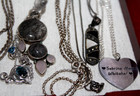 537-Grams of Sterling Silver Jewelry Resale Lot, Earrings, Pins, Rings Not Scrap — photo 8